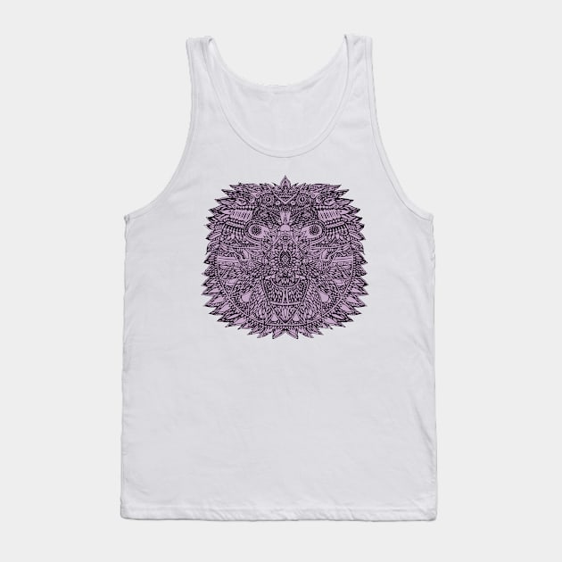 Quetzalcoatl Purple Tank Top by FranchuteLoco